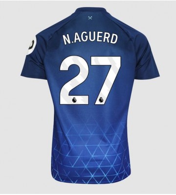 West Ham United Nayef Aguerd #27 Replika Tredjetrøje 2023-24 Kortærmet